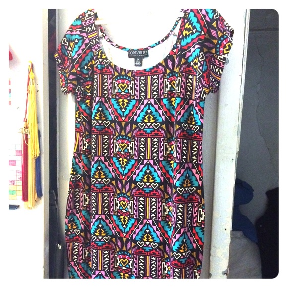 Tribal Bodycon Dress