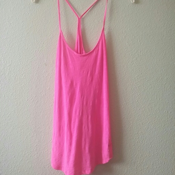 VS Pink Racerback Tank