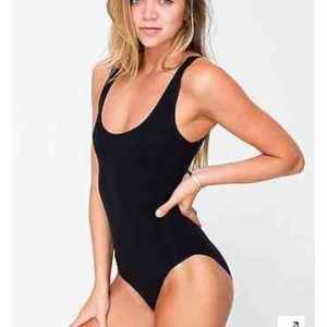American apparel fine tricot bodysuit