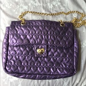 Brand new Justin Bieber purple Girlfriend purse
