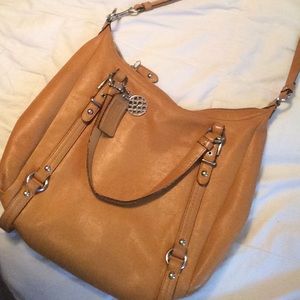 LIMITED EDITION LEATHER ALEXANDRA COACH BAG *AUTH* LIMITED EDITION LEATHER ALEXANDRA COACH BAG *AUTH*