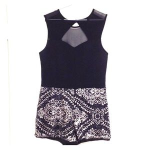 Sequined Romper