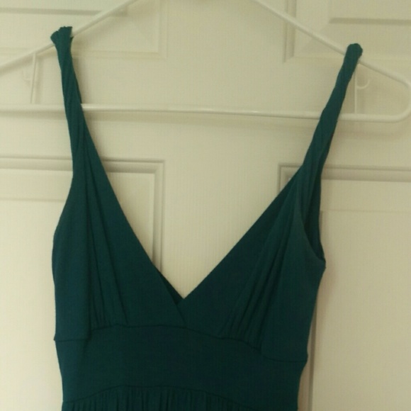 Teal dress