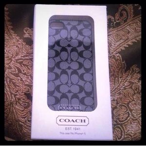 iPhone 5 coach case