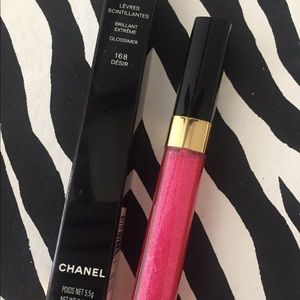 NEW! CHANEL Glossimer Lipgloss shade #168 Desir