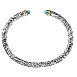 SOLD ON TRADESY David Yurman Bracelet with Topaz