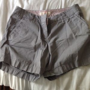 J crew shorts bundled with workout top
