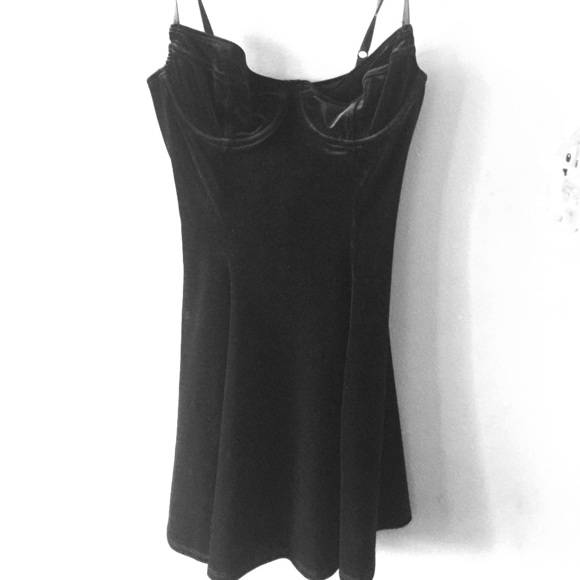 American Apparel Velvet Dress