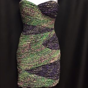 BCBG MAXAZRIA Strapless Body-con Dress