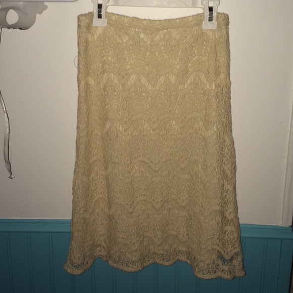 Beautiful intricate lace skirt