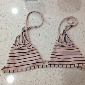 ACACIA SWIM 2014 SANTORINI TOP CAPE COD STRIPE