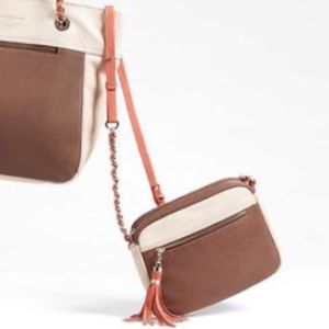👜 Lancaster Paris Estelle Crossbody leather bag!