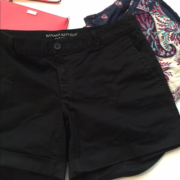 NWT Banana Republic roll up shorts