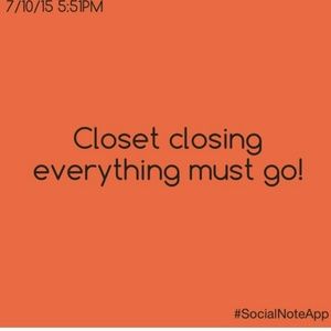 *Excludes anything over 30$ *