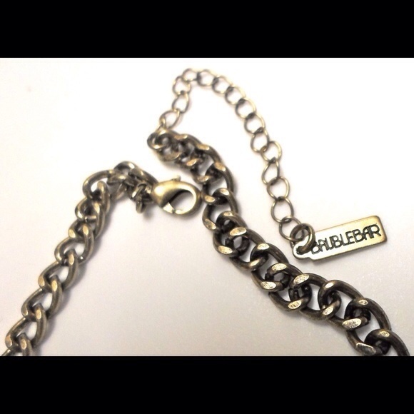 AnthropologiexBaubleBar FANNED PETAL NECKLACE New - Picture 4 of 4