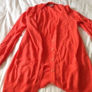 Coral boyfriend sweater