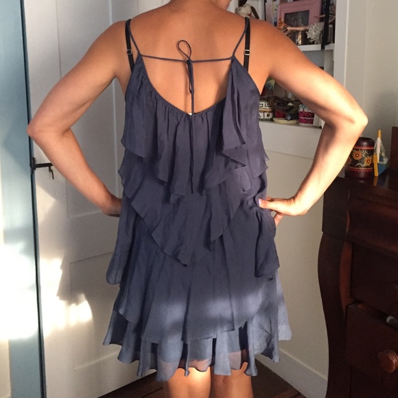 Host Pick!! Rebecca Taylor Tiered Georgette Dress - Picture 2 of 4