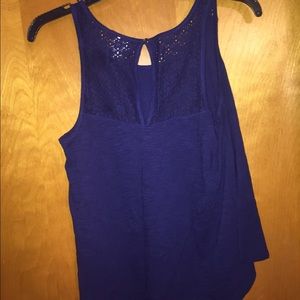 Blue Tank Top