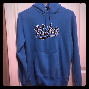 Blue nike sweatshirt