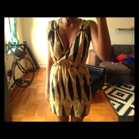 Urban Outfitters Jungle-esque cocktail dress