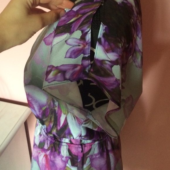 Flower Violet Dress from Express - Picture 3 of 3