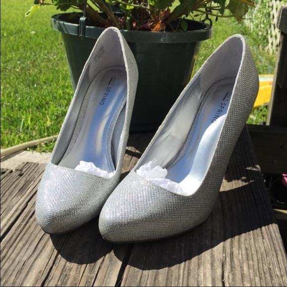 Call It Spring Glitter Heels