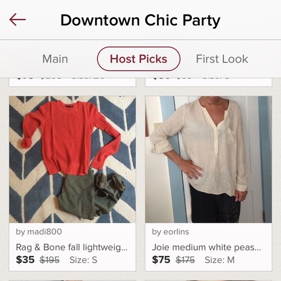 β¨HP!β¨ Joie medium white peasant top! Size M - Picture 4 of 4