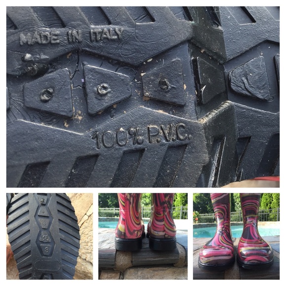 Emilio Pucci rain boots, authentic & excellent - Picture 3 of 4