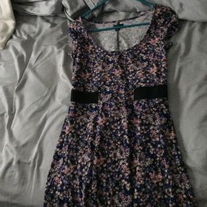 Floral scoop dress