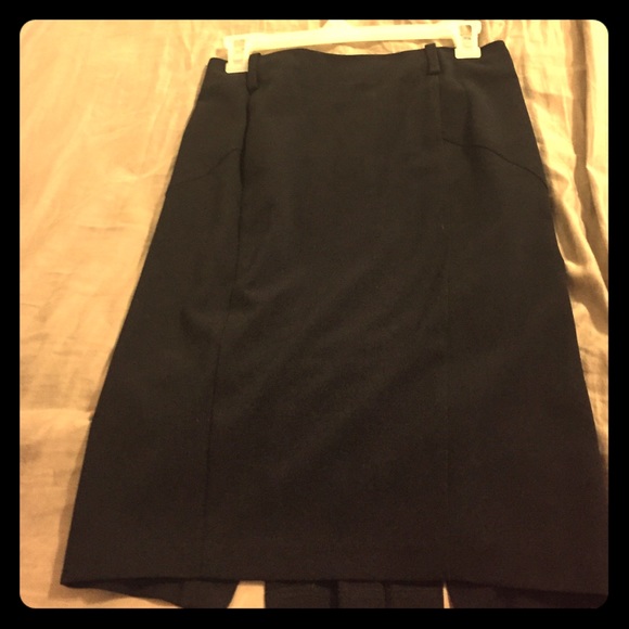 Black skirt