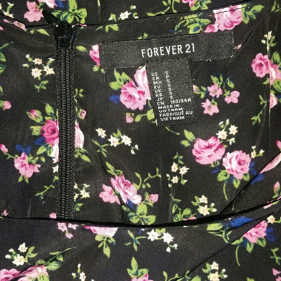 Pink Rose Floral Dress - Picture 2 of 3