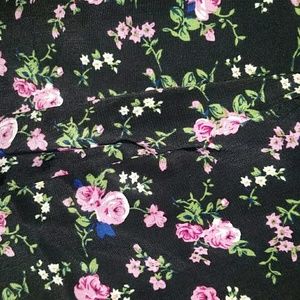 Pink Rose Floral Dress