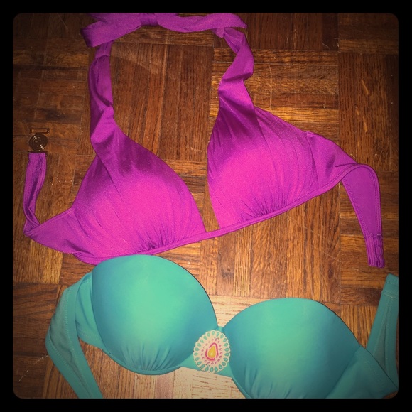 Jewel-toned Bathing Suit Tops