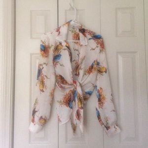 Artsy Bird Blouse