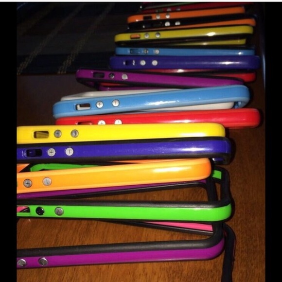 iPhone 5/5s bumper cases 4 CASES FOR $11