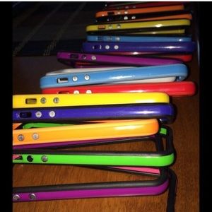 iPhone 5/5s bumper cases 4 CASES FOR $11