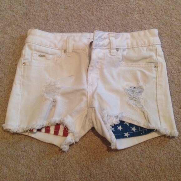 American flag white shorts - Picture 1 of 2