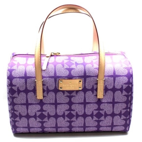Kate spade handbag purple authentic brand new.
