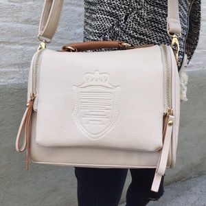 PU leather shoulder/cross body/top handle bag