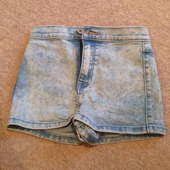 high wasted jean shorts - Picture 1 of 2