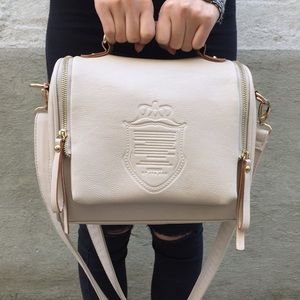 PU leather shoulder/cross body/top handle bag