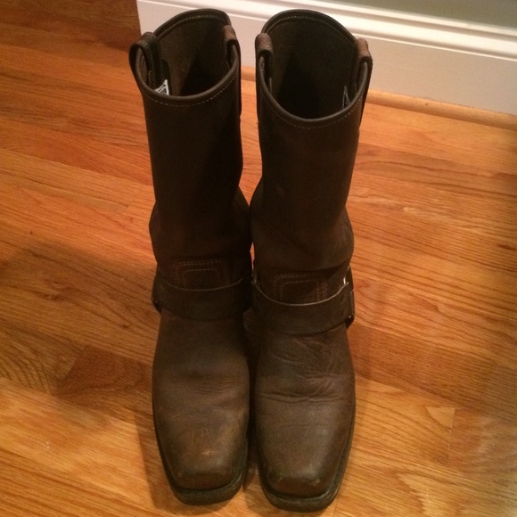 Frye harness boots