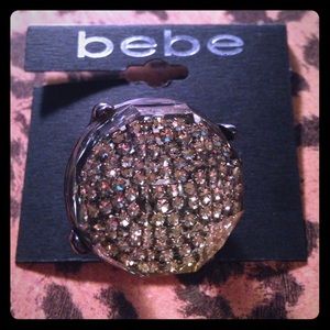 Bebe crystal glitter ring