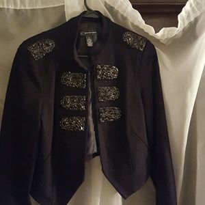Inc. Bedazzled  blazer