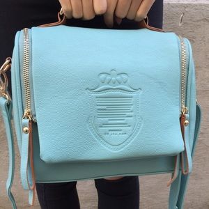 PU leather shoulder/cross body/top handle bag