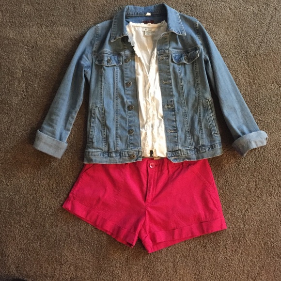 Pink shorts
