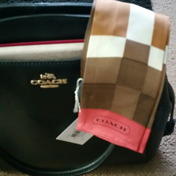 Coach Ponytail Scarf