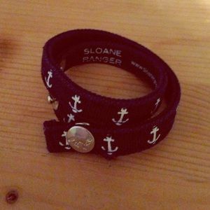 Anchor wrap bracelet