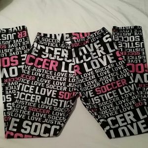 💕⚽Girls Leggings Size 12⚽💕