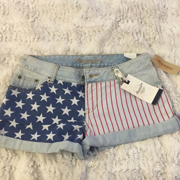 American Flag shorts